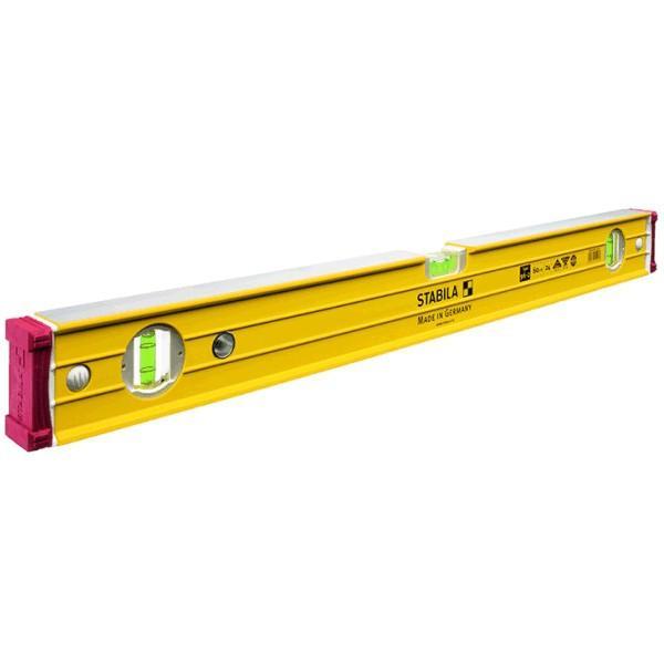 Stabila 96 2 Box Frame Ribbed Spirit Level Trade 3 Vial