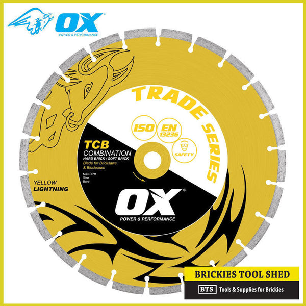 OX Trade 14" Diamond Saw Blade - Combo Blade 50/50